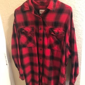 Mossimo Oversized Plaid Shirt